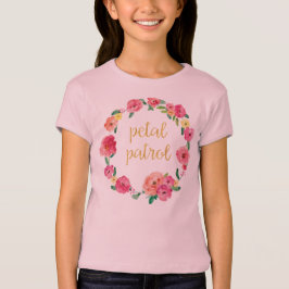 Petal Patrol Bloemenmeisje Gift Shirt