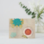 Petal Patronen I Briefkaart (Staand voorkant)