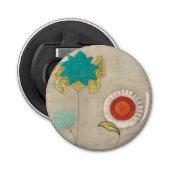 Petal Patronen I Button Flesopener (Voorkant)