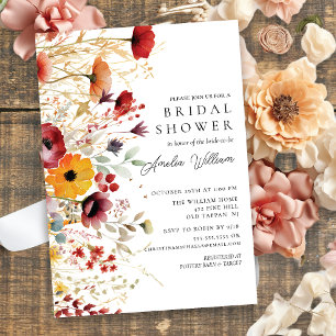 Petal Perfection Bruids Douche Uitnodiging