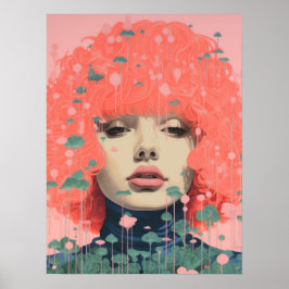 Petal Pink Harmony Poster