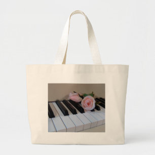 Petal Pink Keys Grote Tote Bag