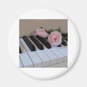 Petal Pink Keys Magneet