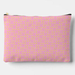 Petal Pop – Pink & Gold Seamless Geometric Pattern Etui