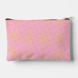 Petal Pop – Roze & Gouden Naadloos Geometrisch Pat Etui