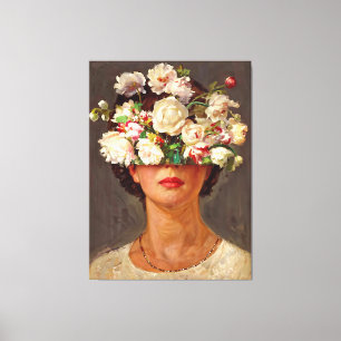 Petal Pout "Florence" Kunst & Bloemensociëteit Canvas Afdruk