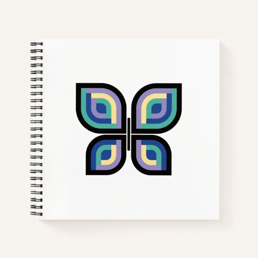 Petal Prism Butterfly Notitieboek (Voorkant)