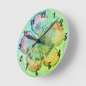*'Pétale' design, horloge ronde (Angle)