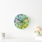 *'Pétale' design, horloge ronde (Maison)