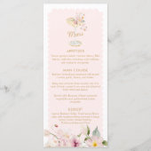 Petalen en Prosecco Vrijgezellenfeest Menu (Voorkant)