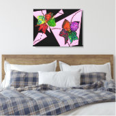 Petalen in Motion Canvas Print (Insitu (Slaapkamer))