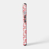 Pétales à points doux rose rouge (Côté gauche)