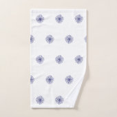 Pétales blancs Cadeau blanc Décor maison (Serviette à main)