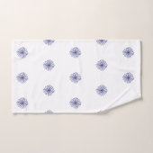 Pétales blancs Cadeau blanc Décor maison (Serviette à main)