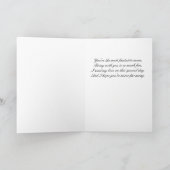 Pétales blancs doux... carte (Intérieur)