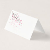 Pétales Cherry Blossom à la traîne (Back)