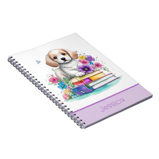 Pétales & Chiots & Livres École d'aquarelle vibran (Côté Droit)