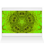 PÉTALES DE FLEUR DE DAHLIA VERT (Intérieur Horizontal (Haut))