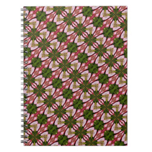 Pétales De Fleur Rose Et Blanc Carnet D'Art Abstra