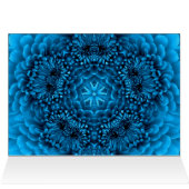 PÉTALES DE FLEURS BLEU DAHLIA (Intérieur Horizontal (Haut))