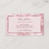 Pétales de fleurs Faux Foil Carte de fidélité (Dos)