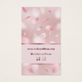 Pétales de fleurs Faux Paquet d'huile Insérer (Dos)