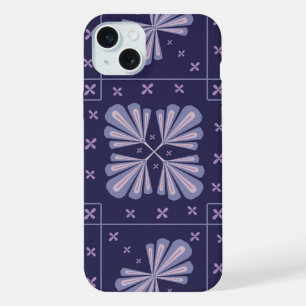 Pétales de fleurs géométriques motif répétitif abs