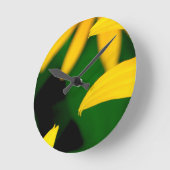 Pétales de fleurs Horloge murale acrylique (Angle)