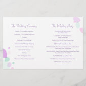 Pétales de fleurs modernes graphiques Programme de (Dos)