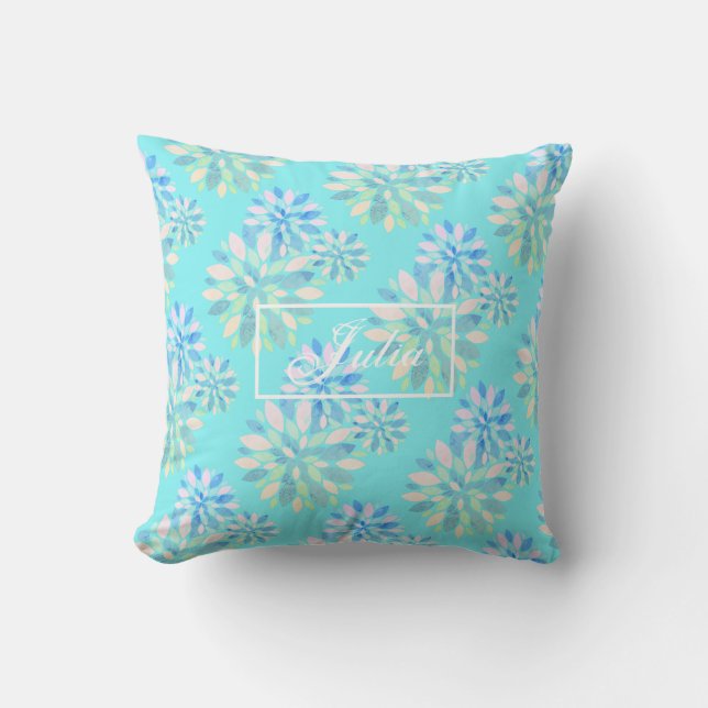 Pétales de fleurs pastel Coussin Julia Coussin de  (Recto)