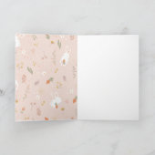 Pétales de Pâques Carte photo (Intérieur)