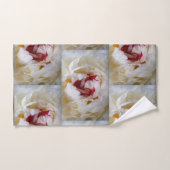 Pétales de pivoines (Serviette à main)