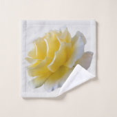 Pétales de rose jaune (Gant de toilette)