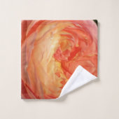 Pétales de rose oranges (Gant de toilette)