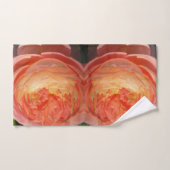 Pétales de rose oranges (Serviette à main)