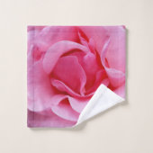 Pétales de rose rose (Gant de toilette)