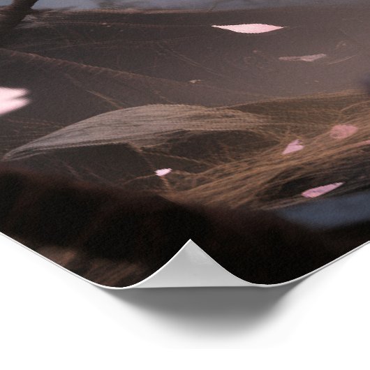 Pétales de sang - Poster Samurai Noir (Coin)