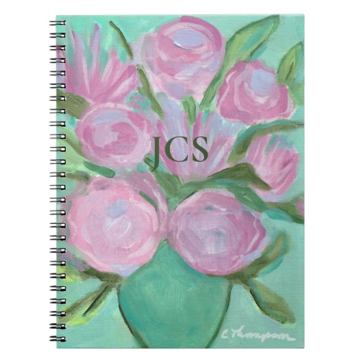 Pétales en carnet rose (Devant)
