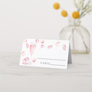 Pétales et parquet - Cartes de place mariages