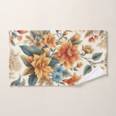 Pétales et poésie Une affaire florale (Serviette à main)