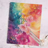 Pétales et possibilité : Un Carnet coloré pour l'i