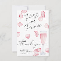 Pétales et Procuco - merci la douche nuptiale