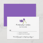 Pétales parfumés de Freesia | Réponse au mariage (Devant / Derrière)