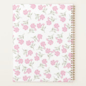 Pétales Pastel Planner - Conception minimale et él (Dos)