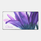 Pétales pourpres Mat de bureau personnalisé (Recto)