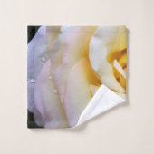 Pétales rose jaune (Gant de toilette)