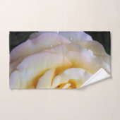 Pétales rose jaune (Serviette à main)