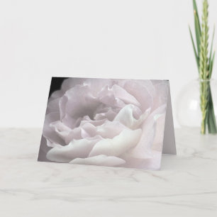 Pétales Roses Pâles, Carte de voeux Vide