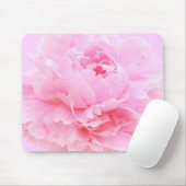 pétales roses tapis de souris (Avec souris)