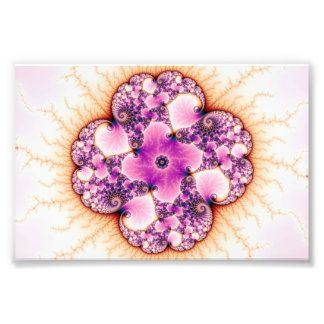 Petallic - fractale kunst foto afdruk